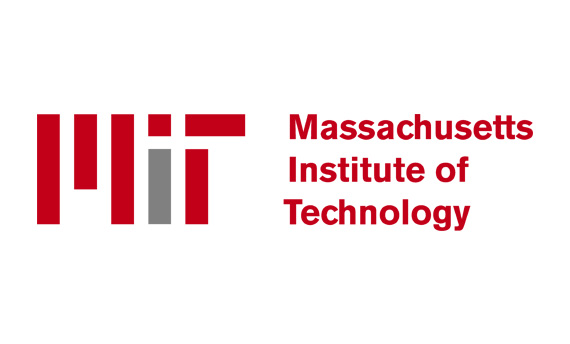 MIT logo featuring red and gray geometric design next to the text "Massachusetts Institute of Technology" in red.