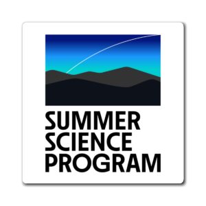 Summer Science Program Magnet — Mountain Logo Refrigerator Magnet