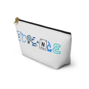 Science Accessory Pouch — T‑Bottom Cosmetic & Pencil Case (SSP International)