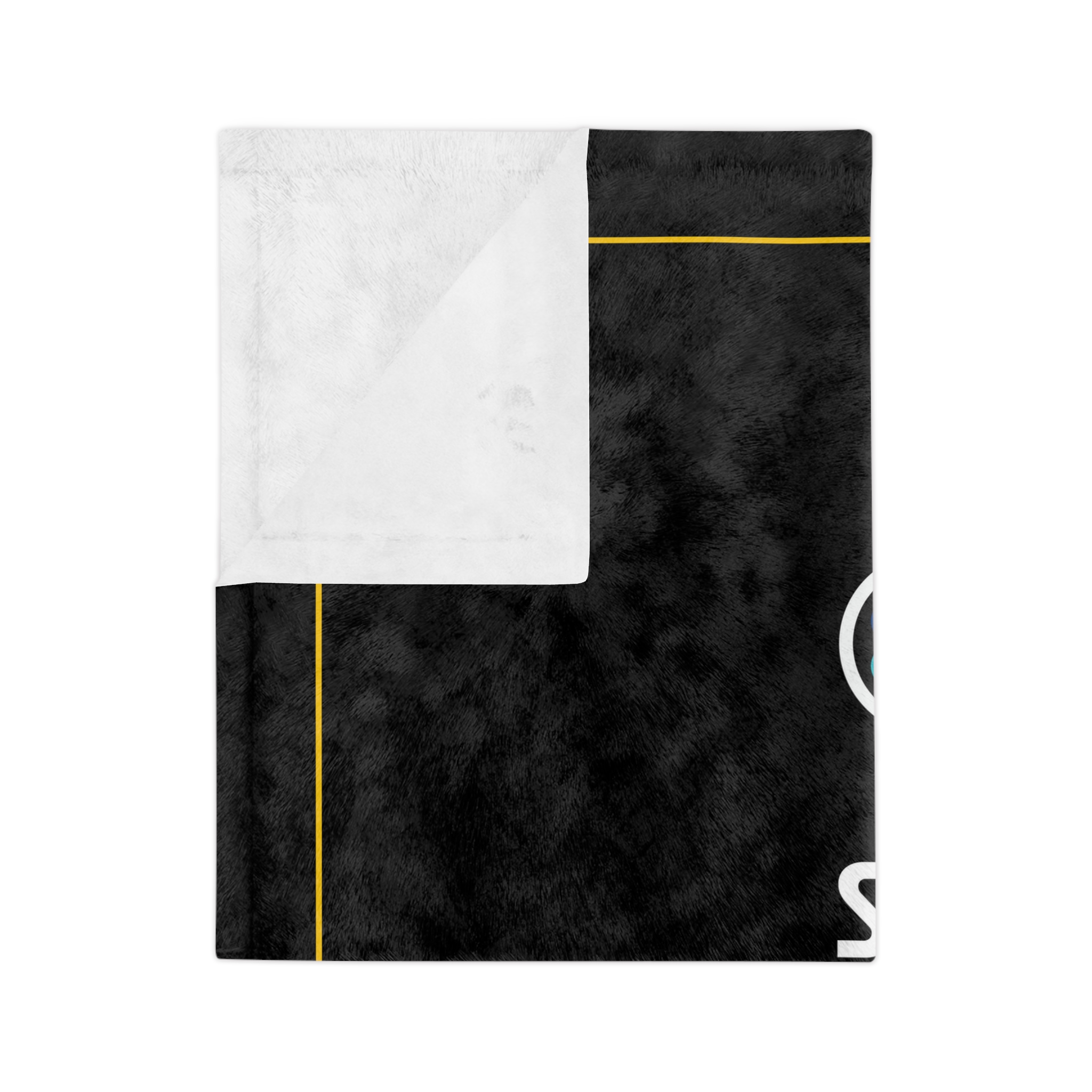 'Think Like a Scientist' Velveteen Blanket — Soft Microfiber Throw - Image 3