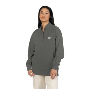 Quarter-Zip Sweatshirt — SSP INTL Logo