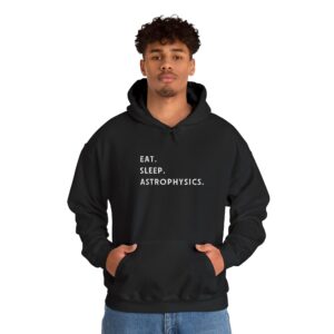 “Eat. Sleep. Astrophysics.” SSPI Embroidered Hoodie