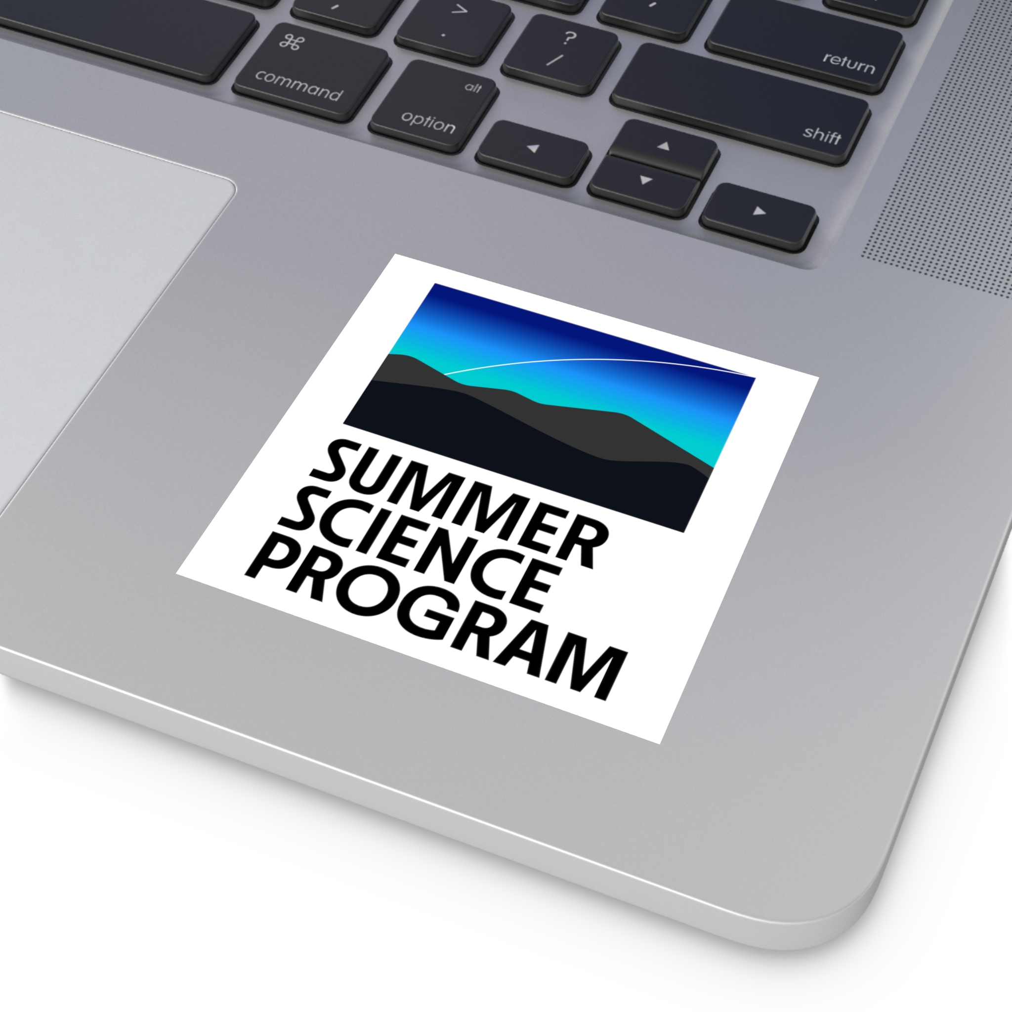 Summer Science Program Square Vinyl Sticker - Image 2