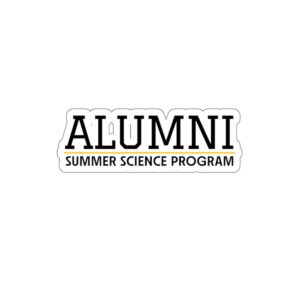 Summer Science Program Alumni Die-Cut Sticker